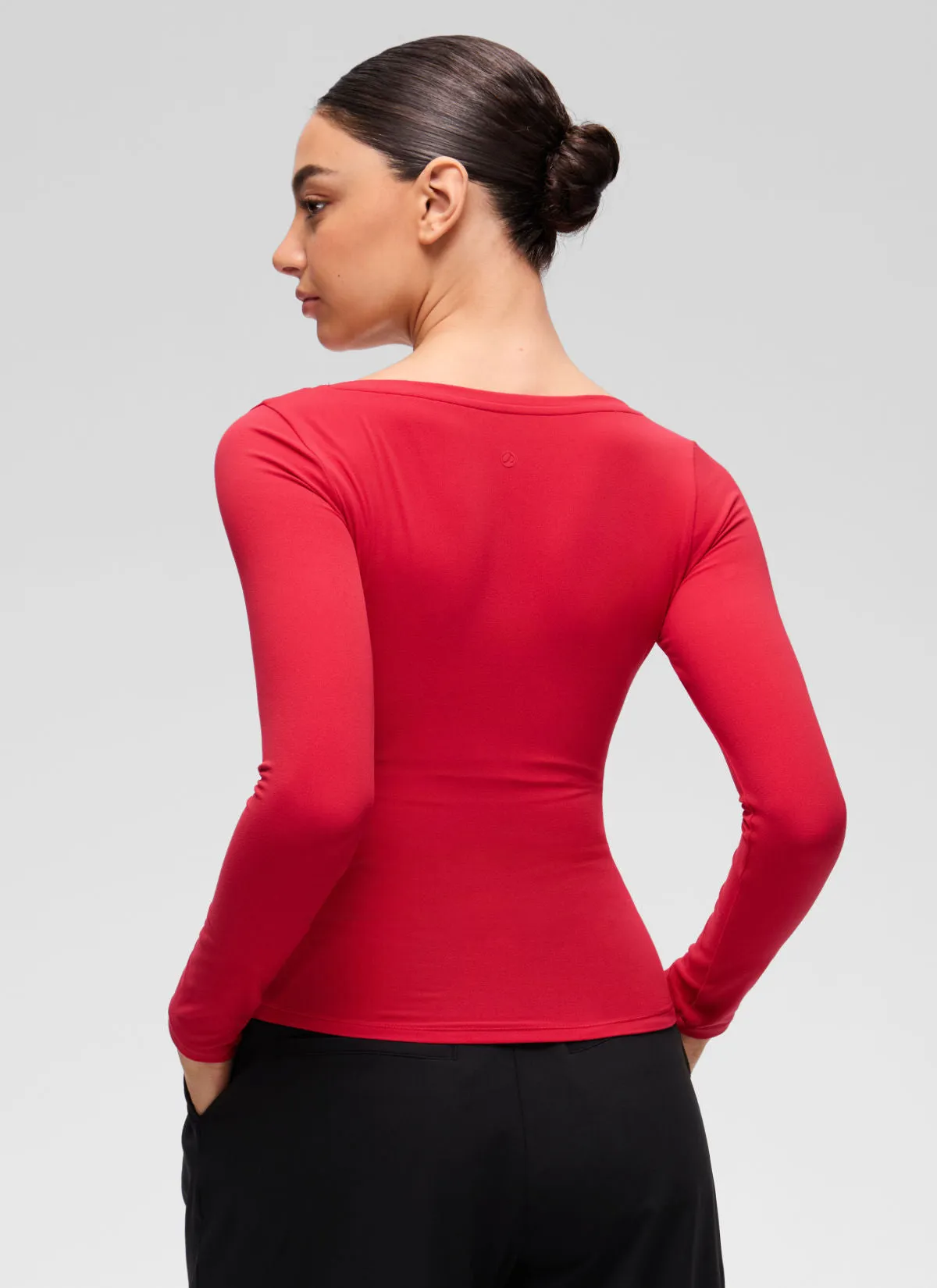 Softembrace V Neck Long Sleeve sold by CRZ Yoga product image thumbnail 2