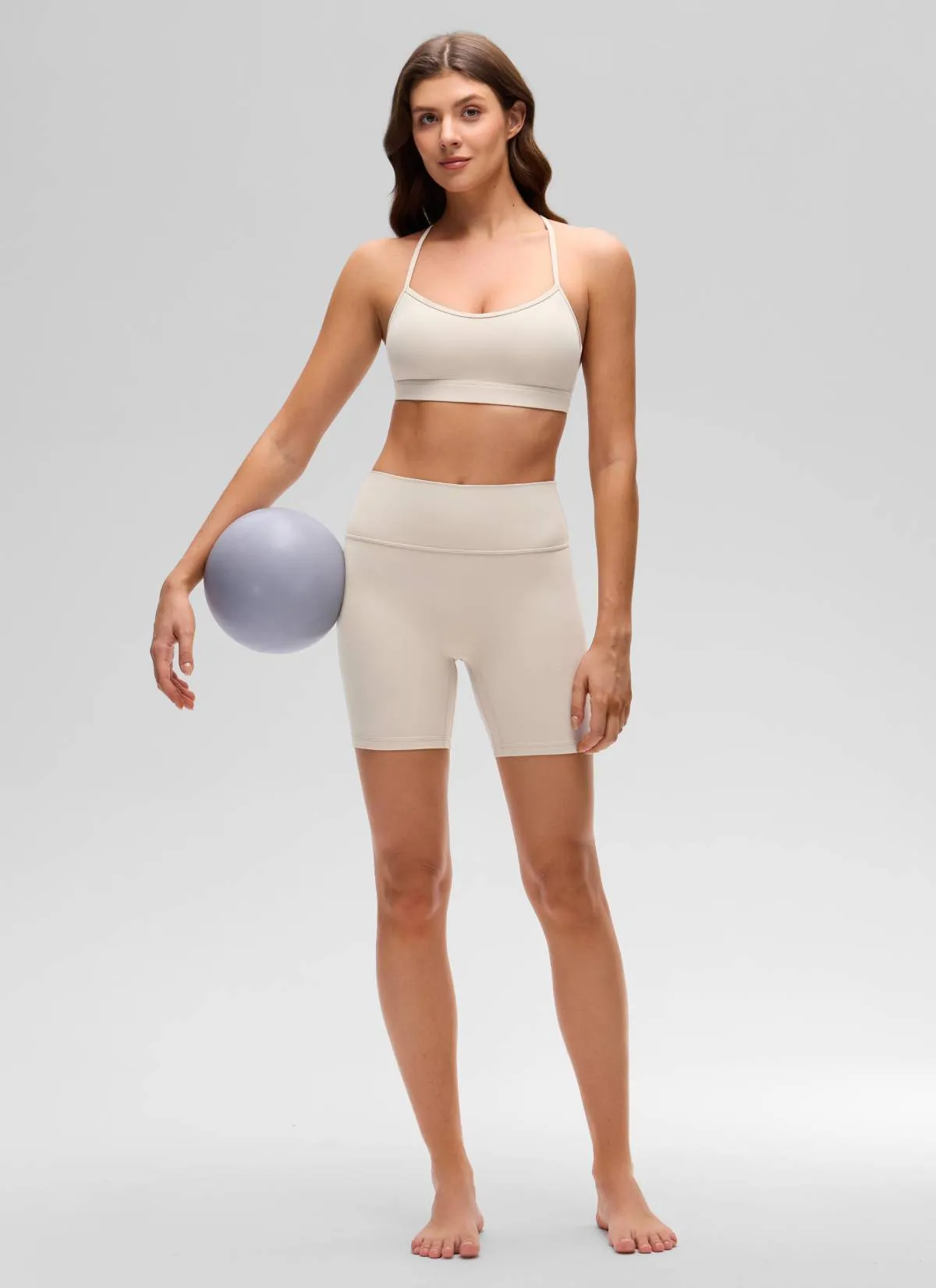 Butterluxe Thin Strap Cross Back Sports Bra sold by CRZ Yoga product image thumbnail 3