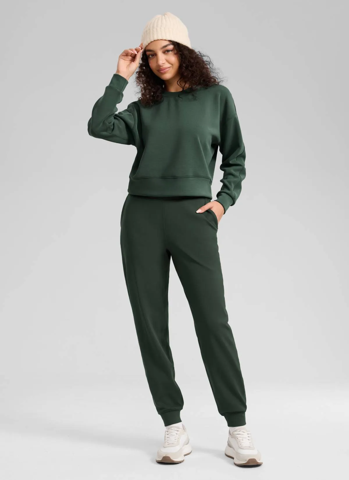 Matte Thermal Fleece Lined Jogger 27.5" sold by CRZ Yoga product image thumbnail 3