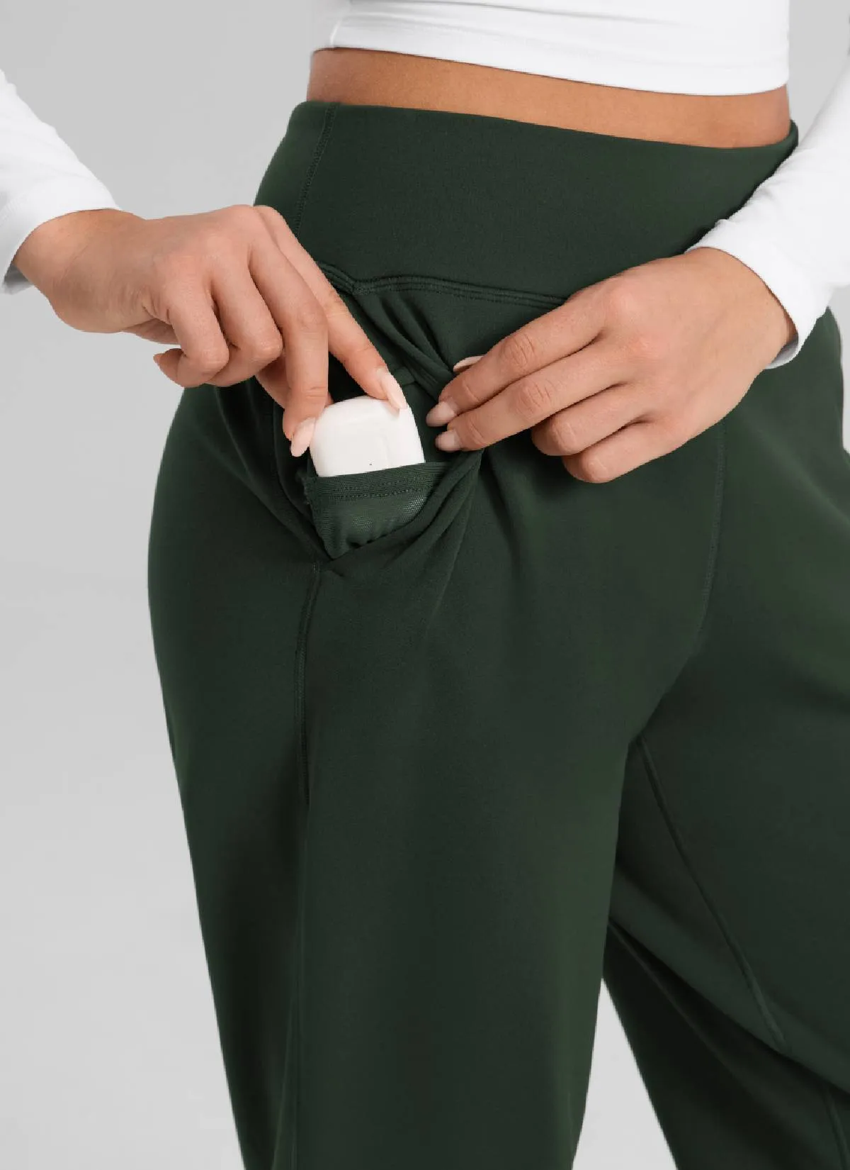 Matte Thermal Fleece Lined Jogger 27.5" sold by CRZ Yoga product image thumbnail 4