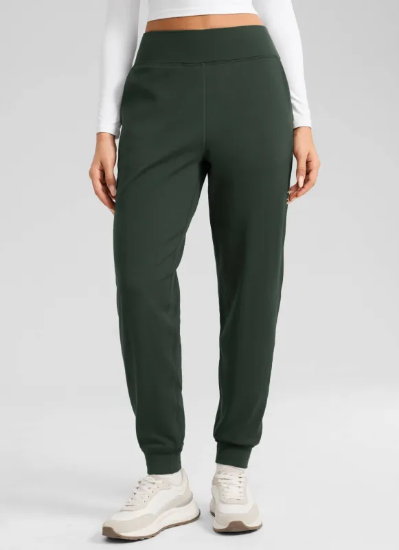 Matte Thermal Fleece Lined Jogger 27.5" made by CRZ Yoga