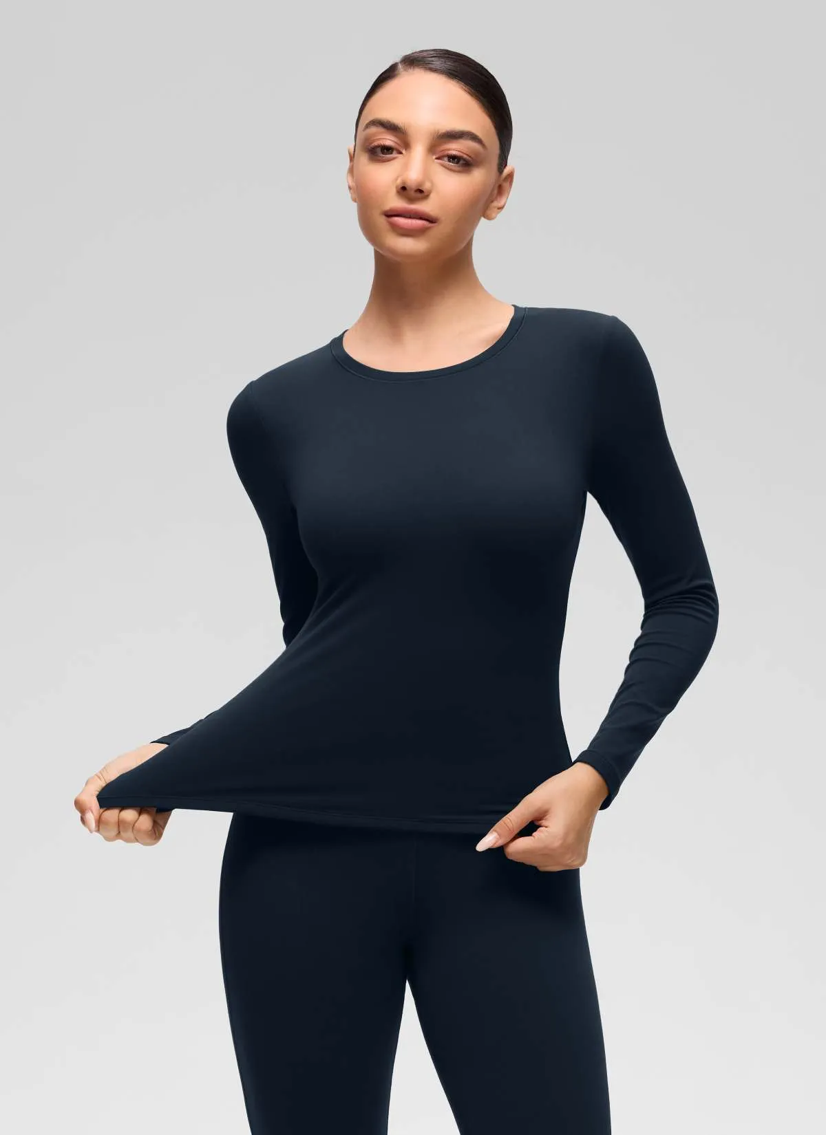 Softembrace Fleece Lined Thermal Underwear Set sold by CRZ Yoga product image thumbnail 4