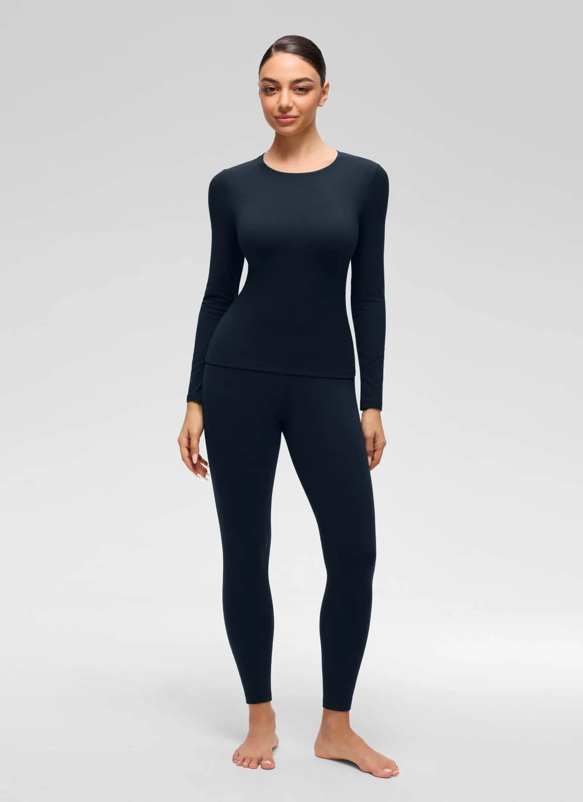 Softembrace Fleece Lined Thermal Underwear Set sold by CRZ Yoga