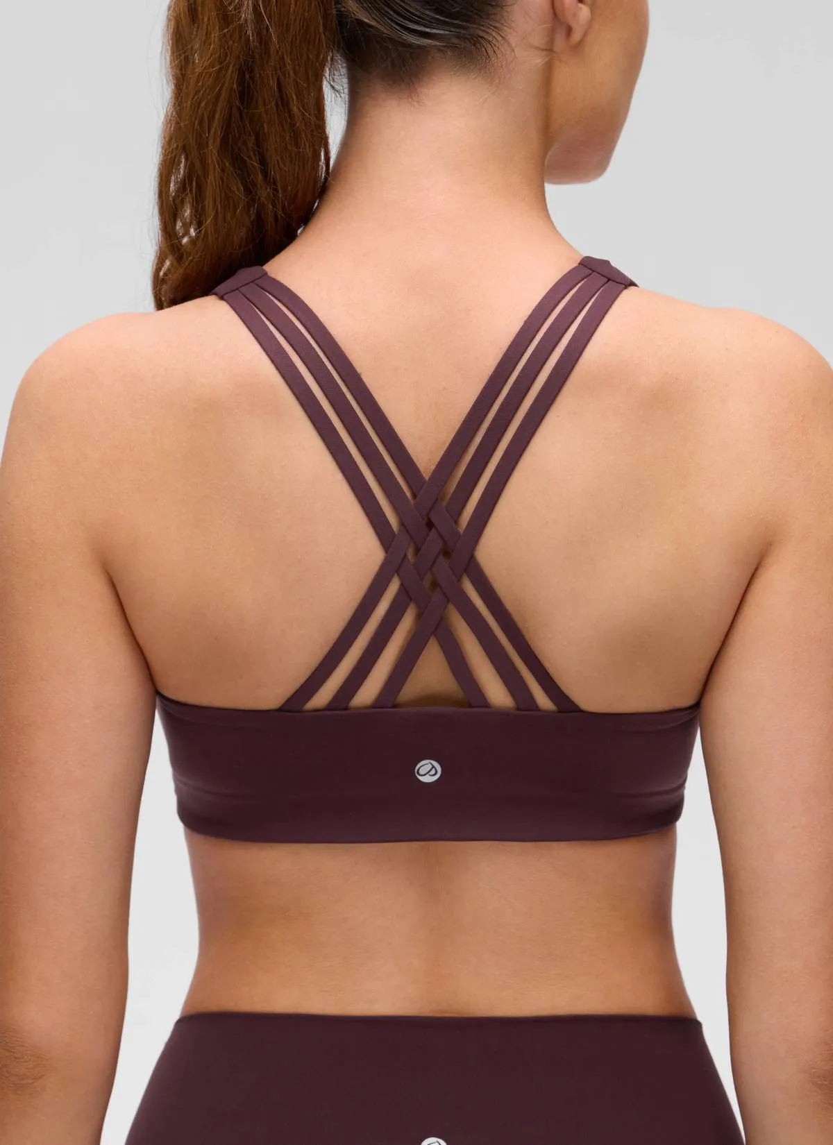 Butterluxe V Neck Strappy Sports Bra sold by CRZ Yoga product image thumbnail 5