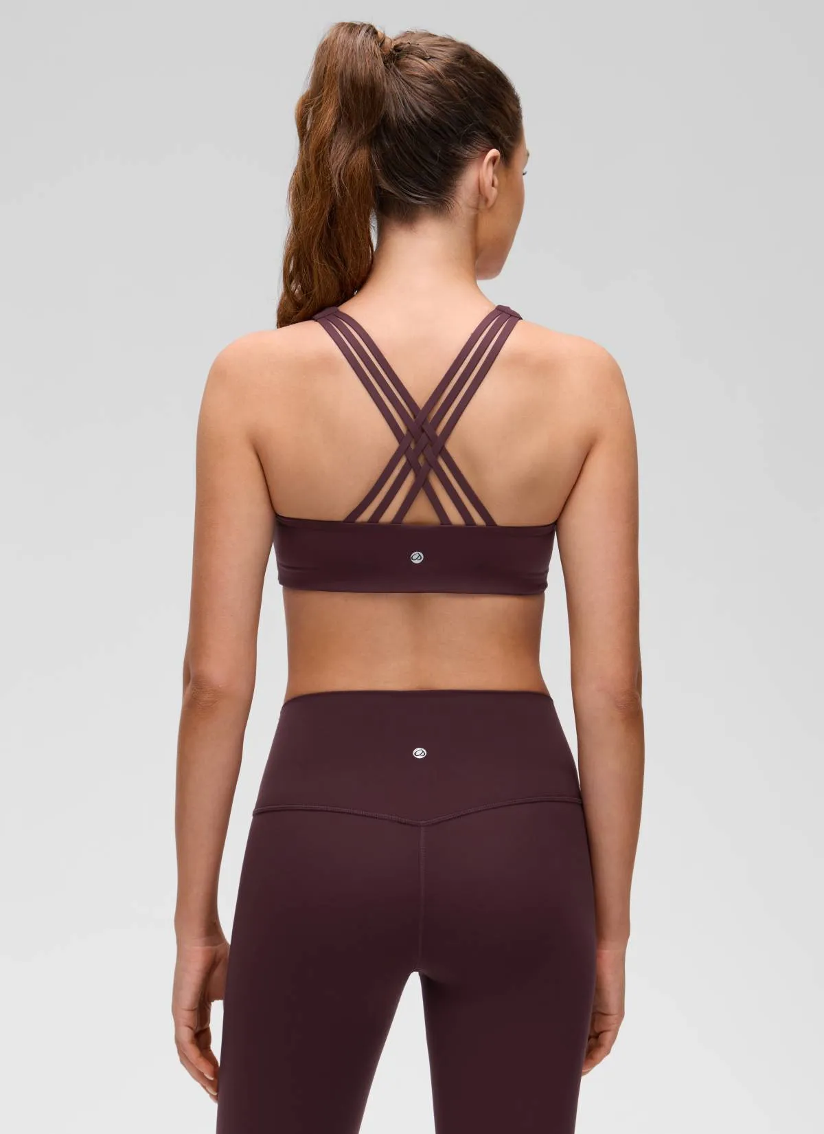 Butterluxe V Neck Strappy Sports Bra sold by CRZ Yoga product image thumbnail 2