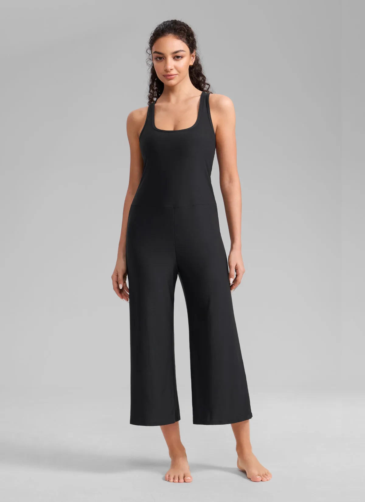Cloudweight Racerback Wide Leg Jumpsuit sold by CRZ Yoga