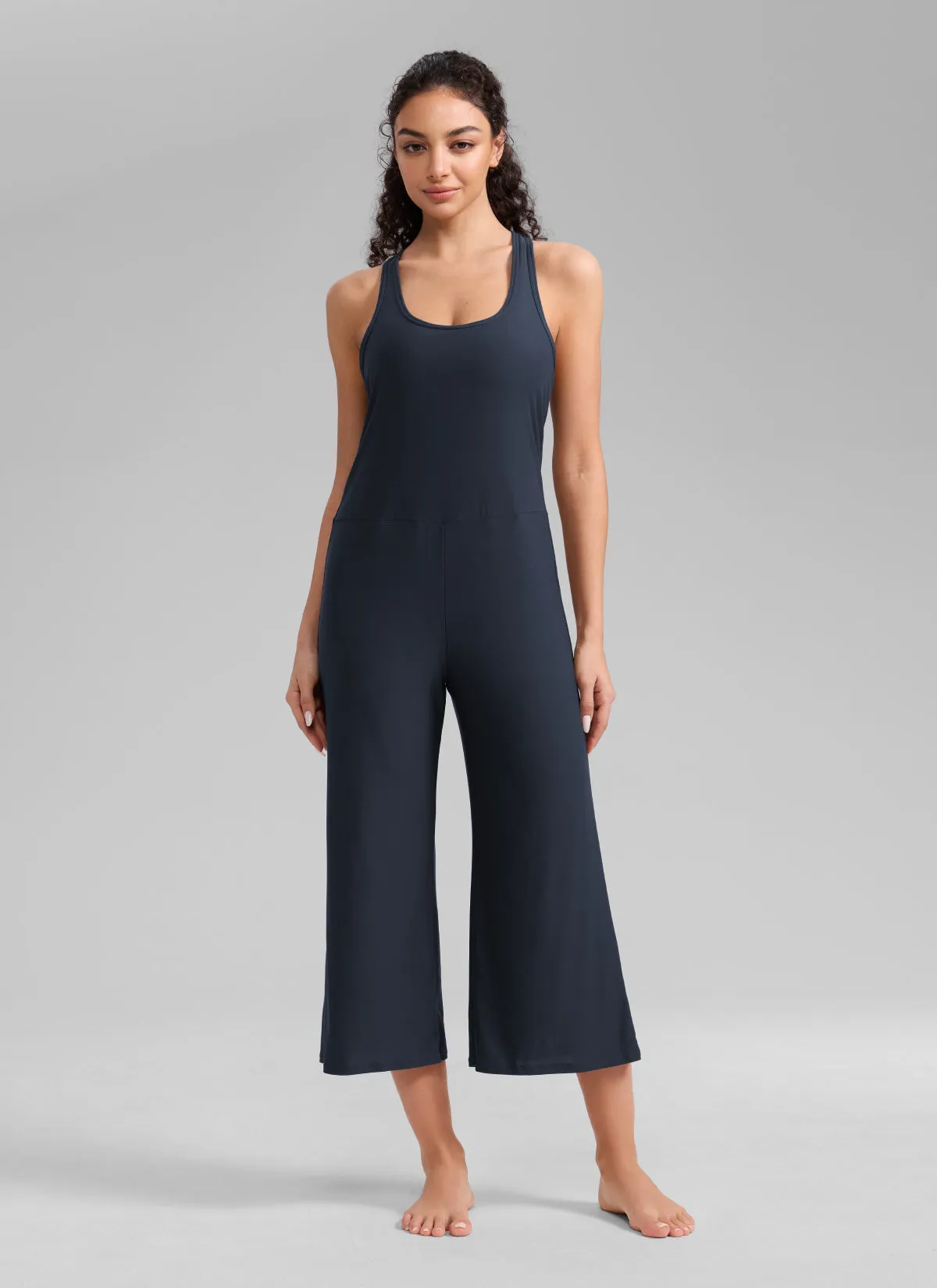 Cloudweight Racerback Wide Leg Jumpsuit sold by CRZ Yoga product image thumbnail 5