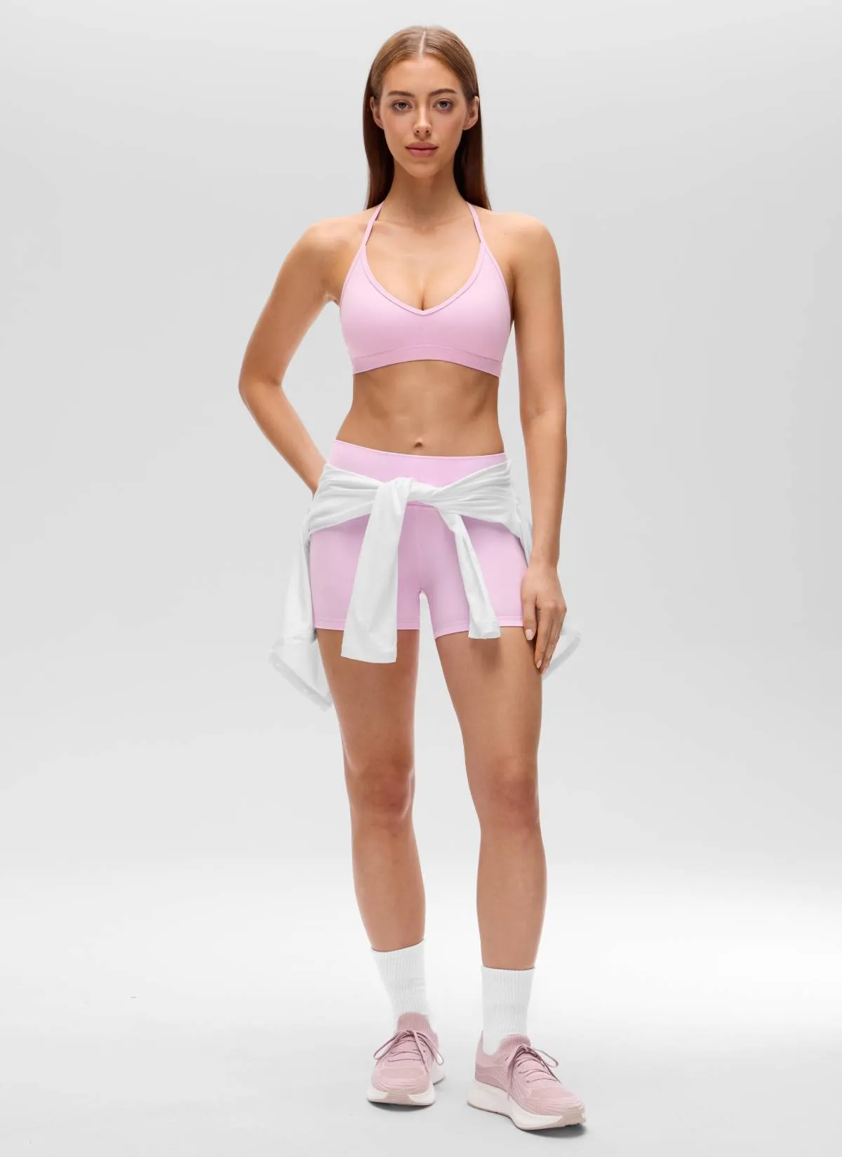 Butterluxe Soft Double Lined T Back Sports Bra sold by CRZ Yoga product image thumbnail 3