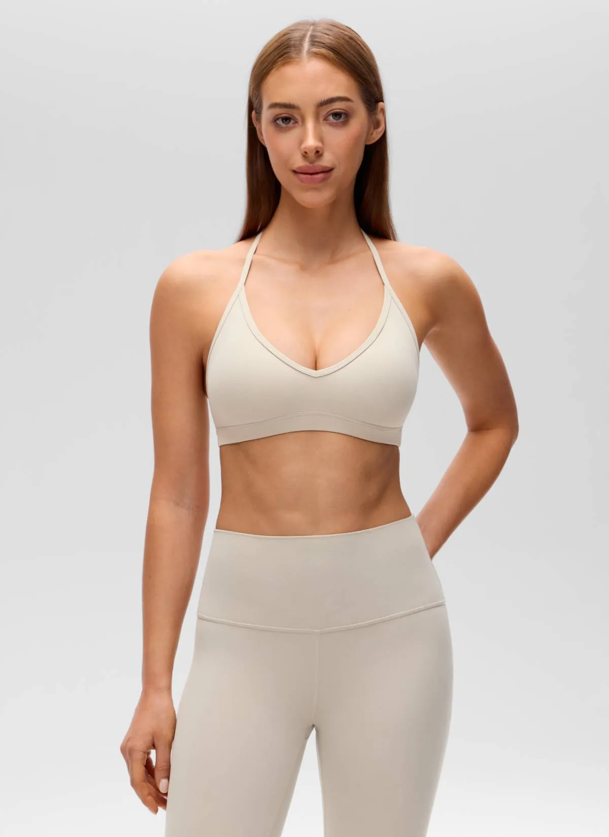 Butterluxe Soft Double Lined T Back Sports Bra sold by CRZ Yoga product image thumbnail 5