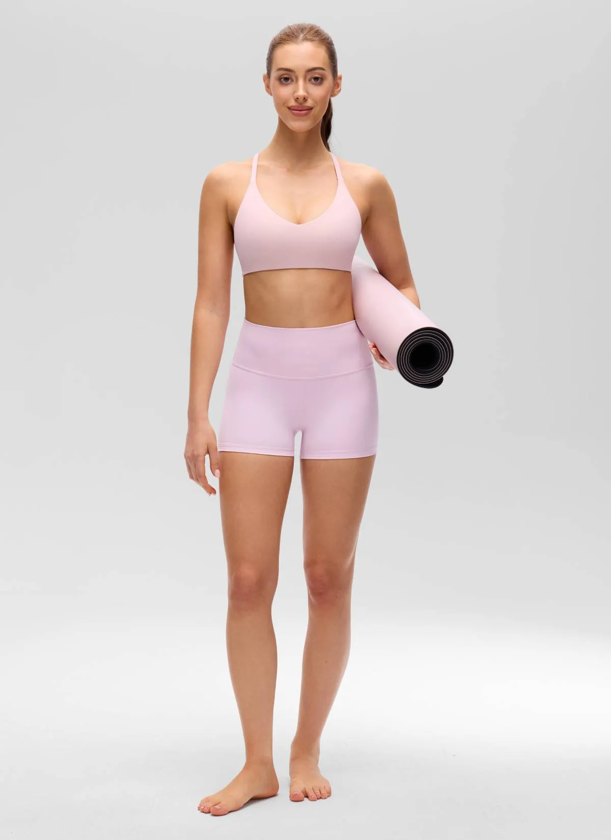 Butterluxe Thin Straps Racerback Sports Bra sold by CRZ Yoga product image thumbnail 3