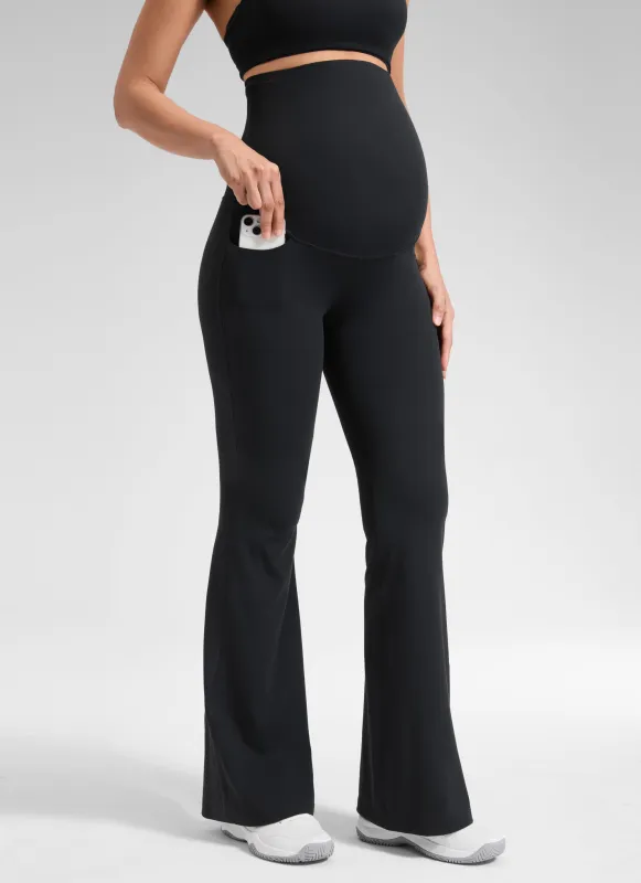 Butterluxe Maternity Flare Pocket Legging 29" made by CRZ Yoga