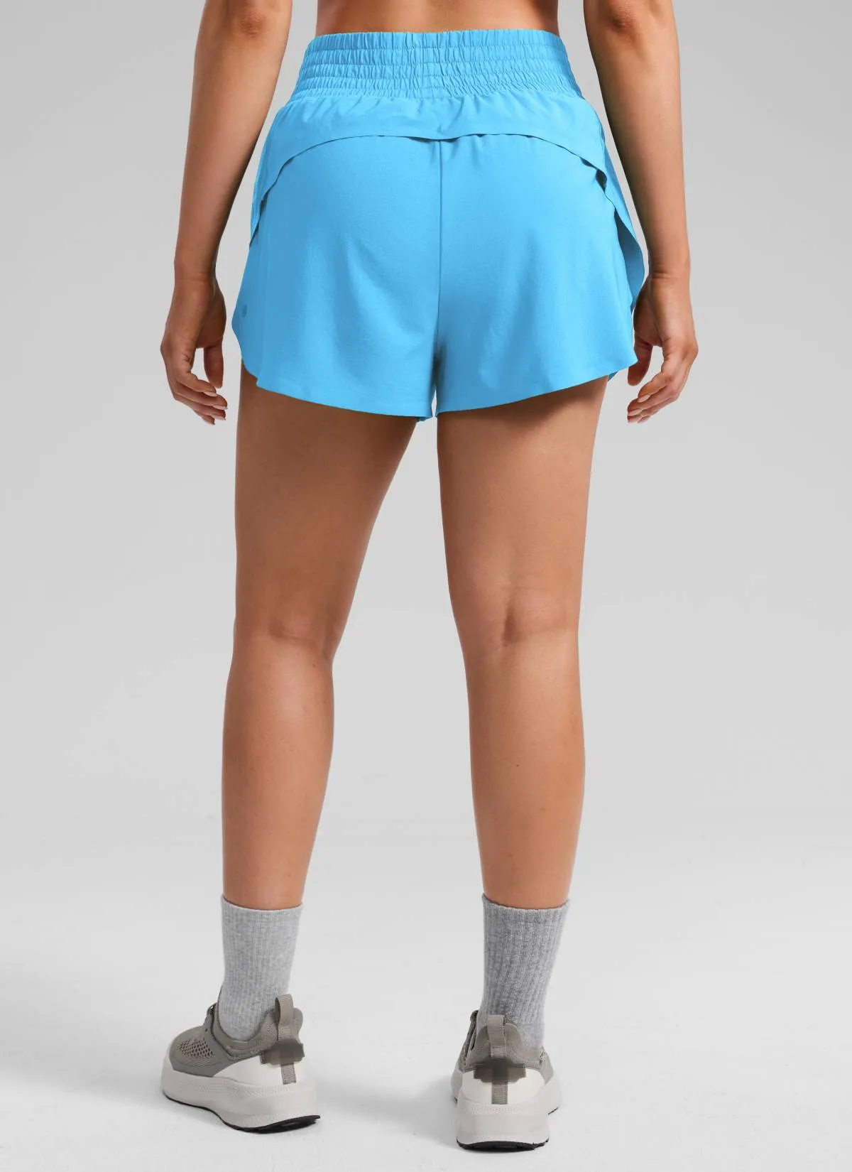 Feathery-Fit Soft High Split Dolphin Shorts 2.5" sold by CRZ Yoga product image thumbnail 2