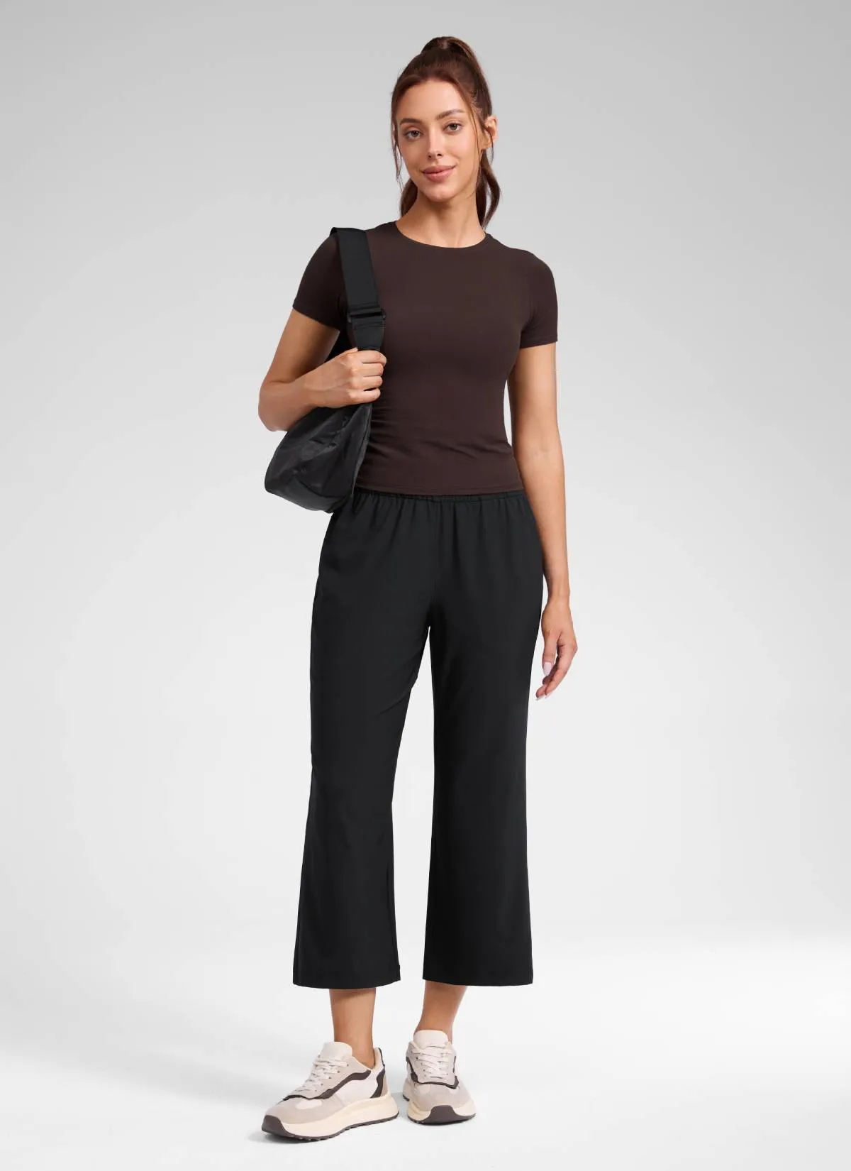 Feathery-Fit Drapey High Rise Flare Pant 23" sold by CRZ Yoga product image thumbnail 3