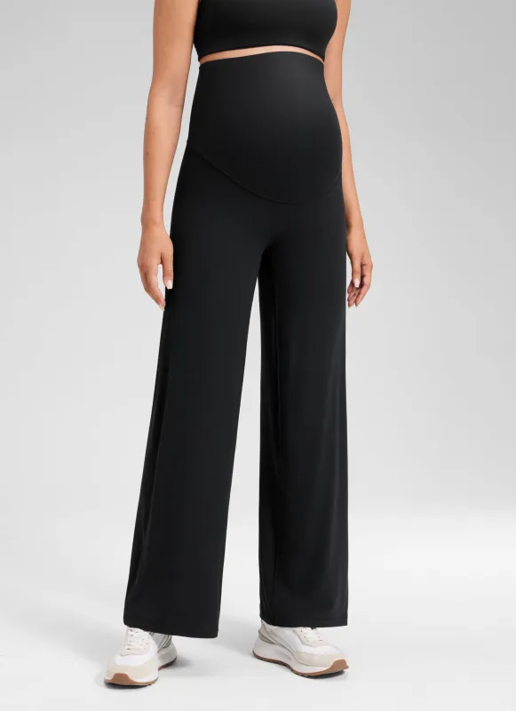 Softretch Maternity No Front Seam Pant 30'' made by CRZ Yoga
