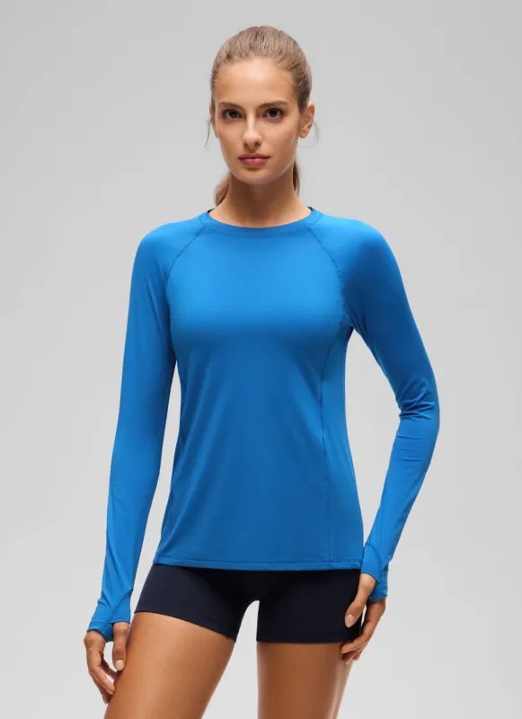 UPF 50+ Lightweight Long Sleeve made by CRZ Yoga
