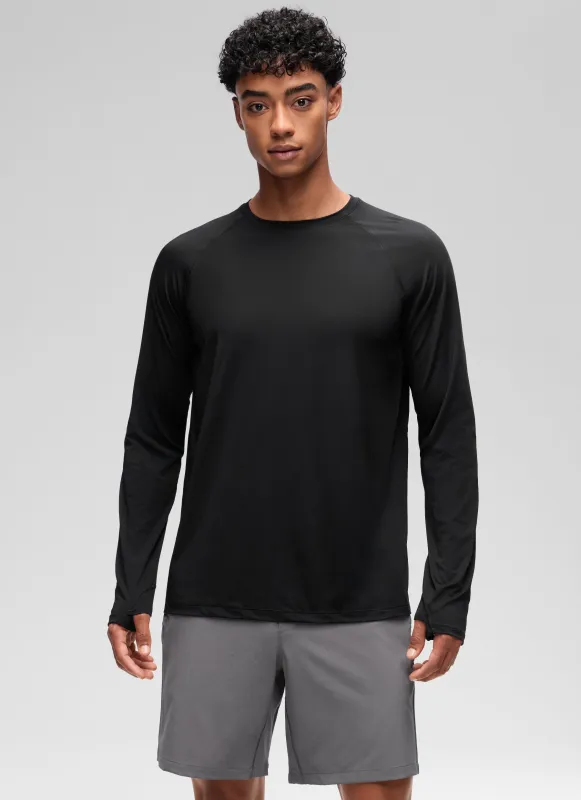UPF 50+ Crewneck Long Sleeve made by CRZ Yoga