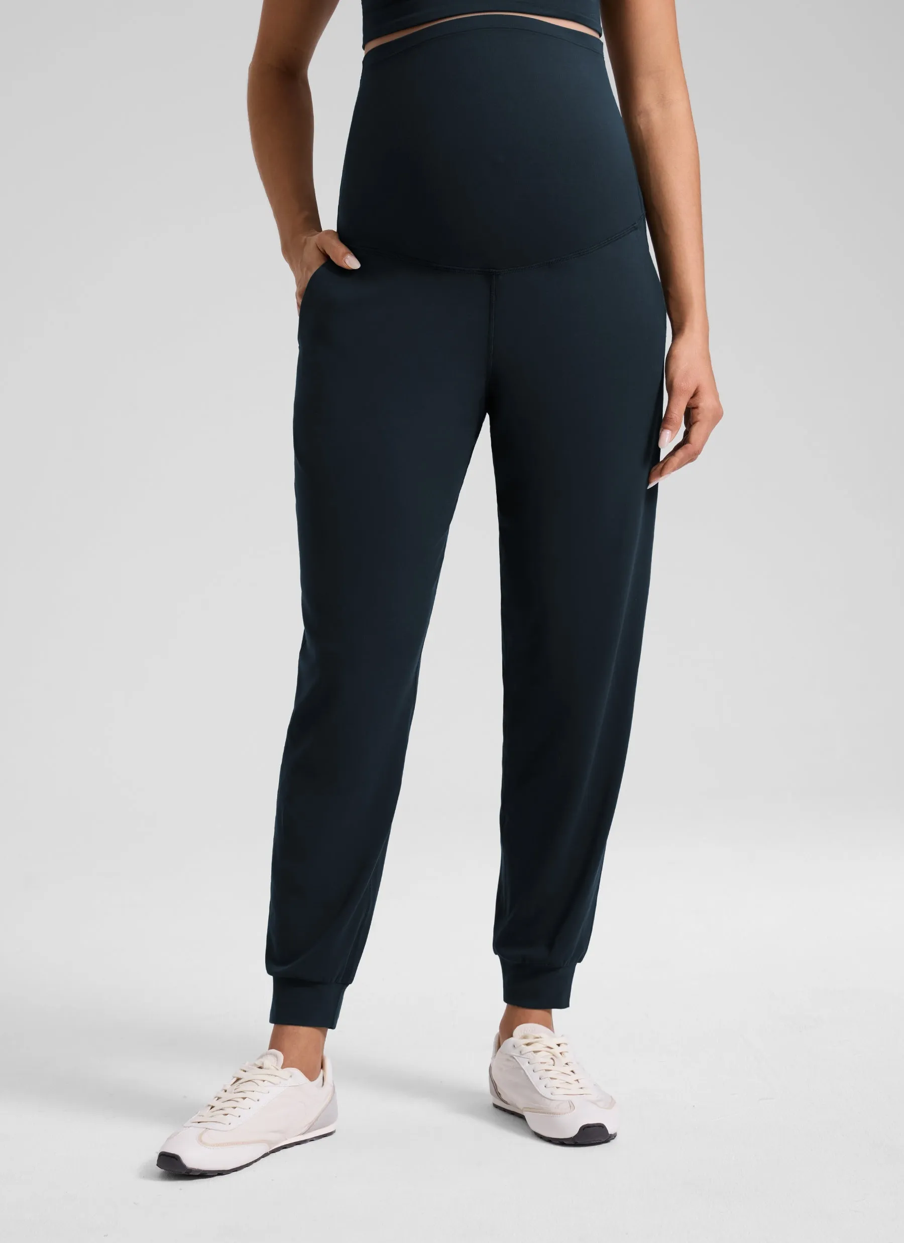 Softretch Maternity Loose-Fit Jogger 27" sold by CRZ Yoga product image thumbnail 4