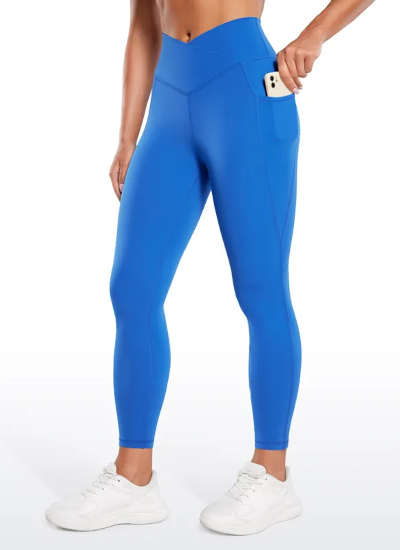 Butterluxe Yoga Pockets Leggings 25''- V Cross Waist sold by CRZ Yoga