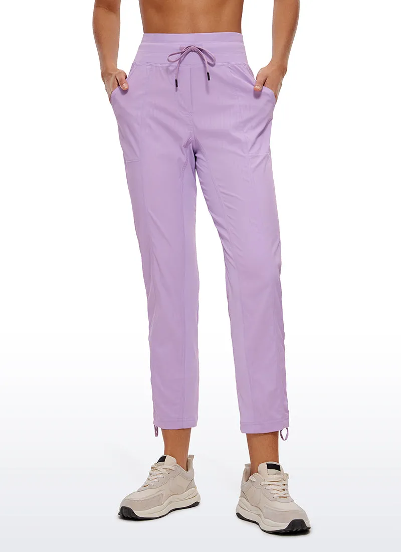 Striped Cinched Leg Pocket Pant 27'' sold by CRZ Yoga