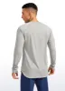 Lightweight Rounded Scallop Bottom Long Sleeves sold by CRZ Yoga