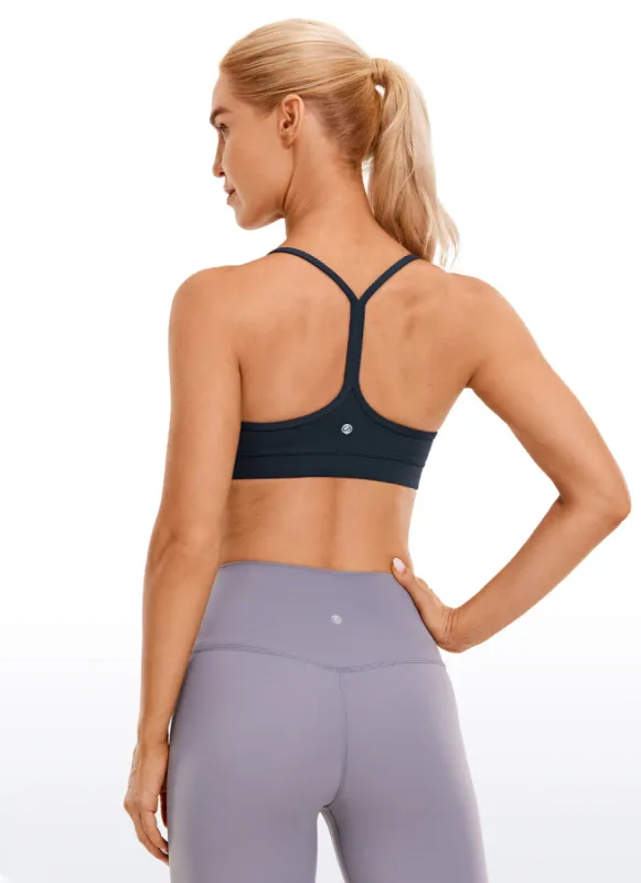Butterluxe Y Back Spaghetti Thin Strap Bra sold by CRZ Yoga