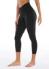 Butterluxe Capris Leggings 23"- V Cross Waist sold by CRZ Yoga