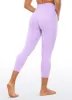 Butterluxe Capris Leggings 23"- V Cross Waist sold by CRZ Yoga
