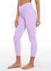 Butterluxe Capris Leggings 23"- V Cross Waist sold by CRZ Yoga