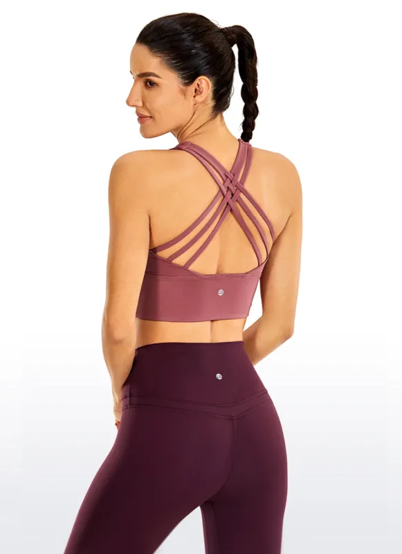 Nakedfeel Strappy Longline Bra sold by CRZ Yoga