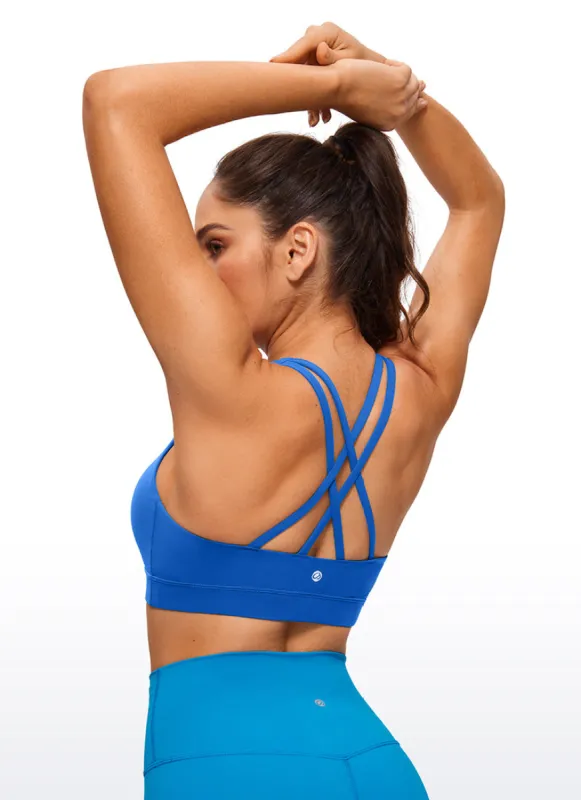 Nakedfeel Cross Back Bra (4 Straps) sold by CRZ Yoga