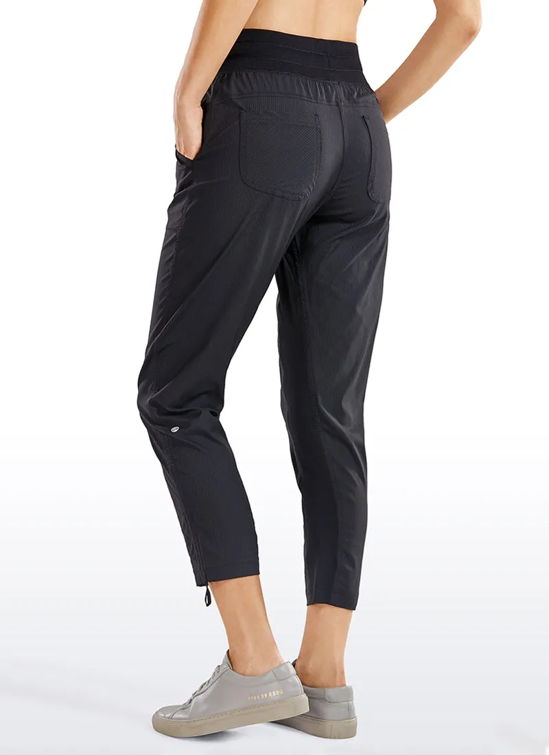 Striped Pants with Pockets 25''- Cinched Leg sold by CRZ Yoga product image thumbnail 3
