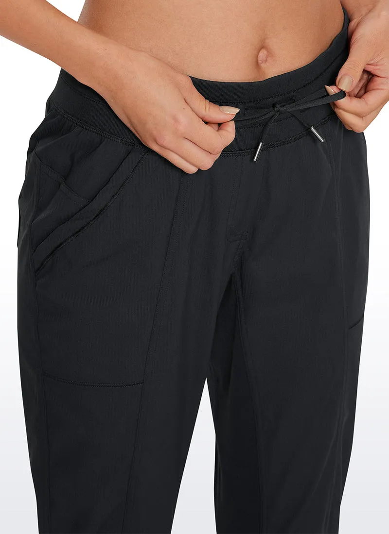 Striped Pants with Pockets 25''- Cinched Leg sold by CRZ Yoga product image thumbnail 4