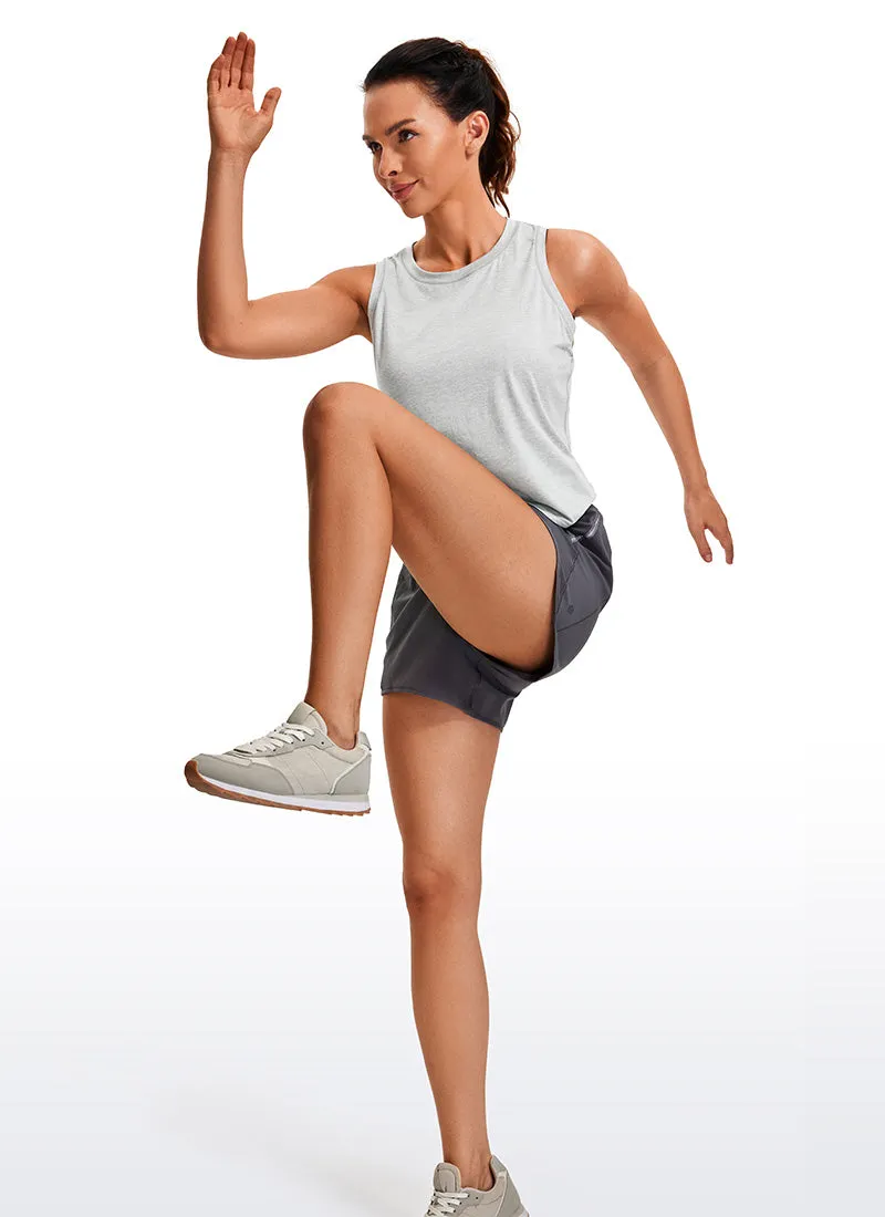 Ultralight Cropped Tanks High Neck sold by CRZ Yoga product image thumbnail 4