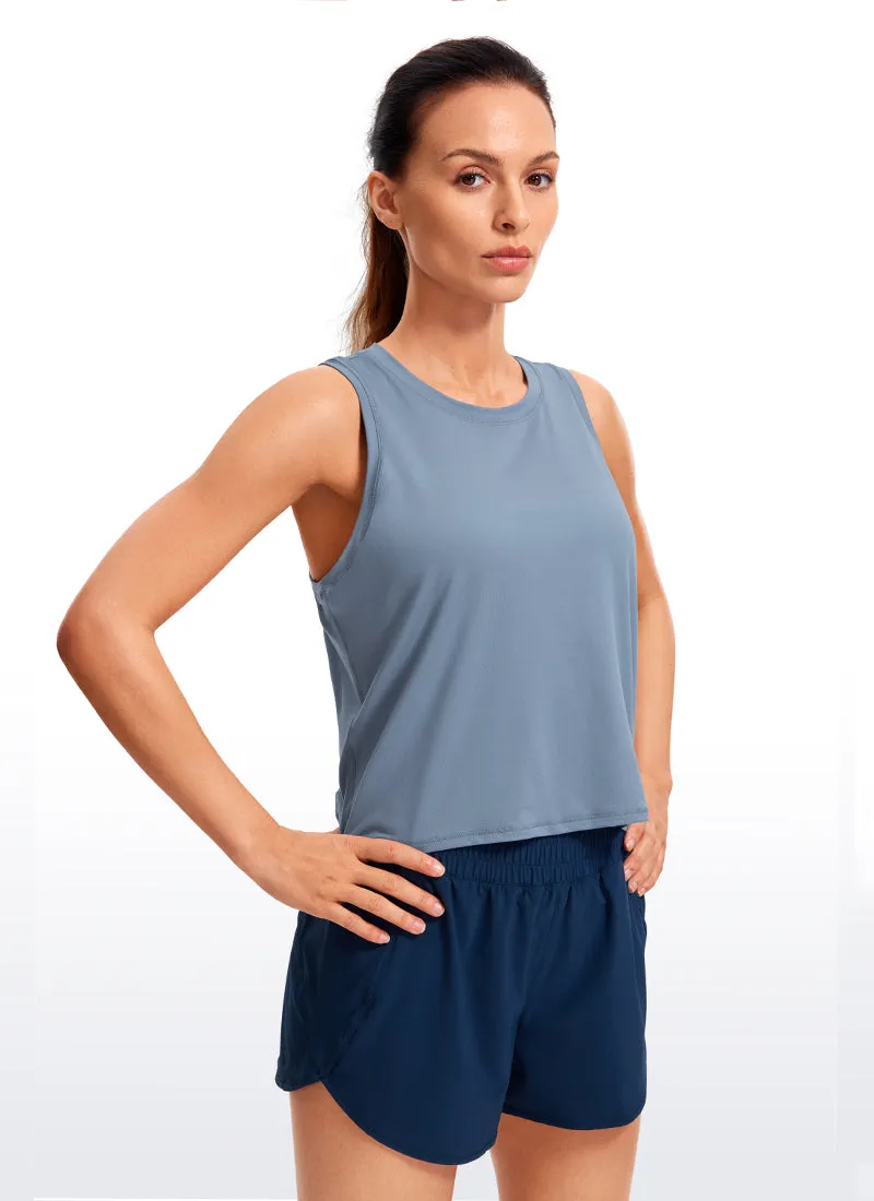 Ultralight Cropped Tanks High Neck sold by CRZ Yoga product image thumbnail 5