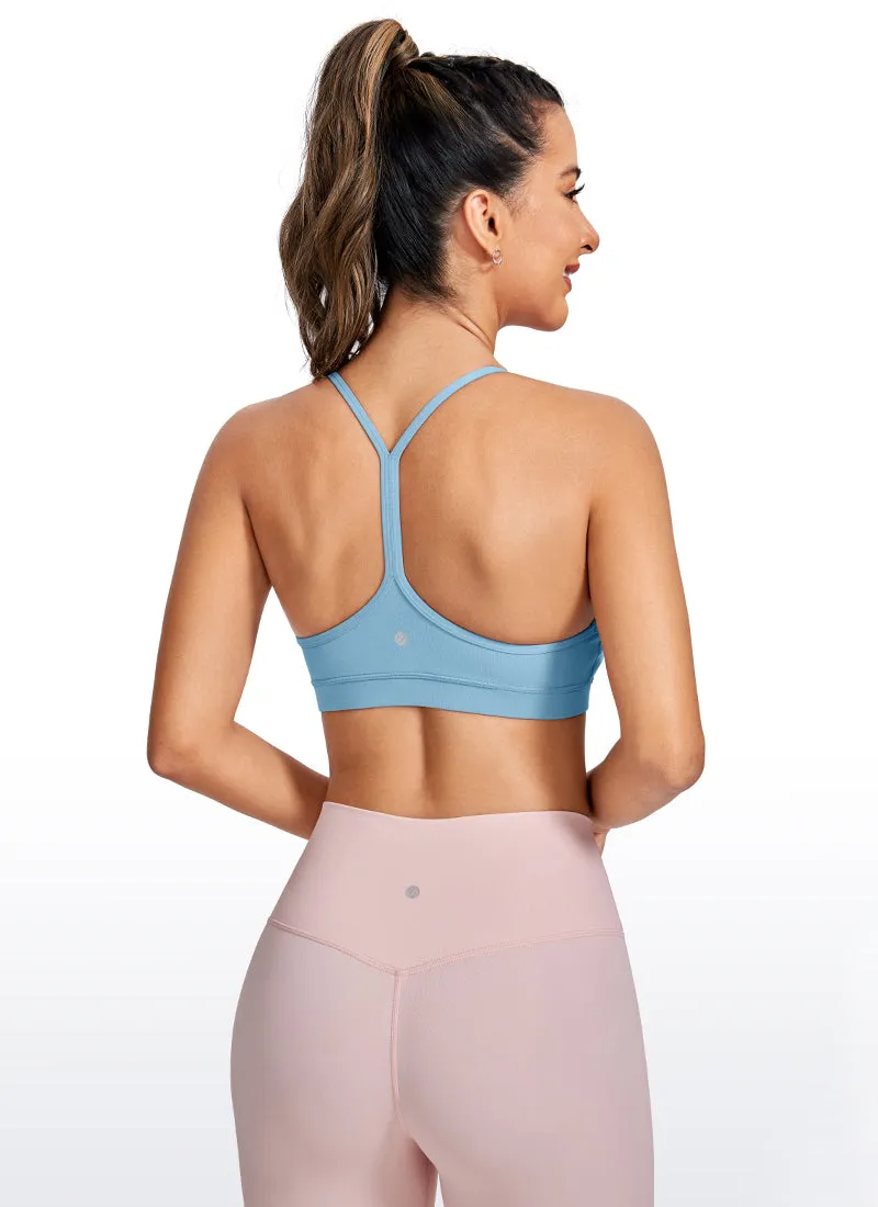 Butterluxe Y Back Spaghetti Thin Strap Bra sold by CRZ Yoga