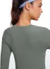 Seamless Thumbhole Long Sleeve sold by CRZ Yoga