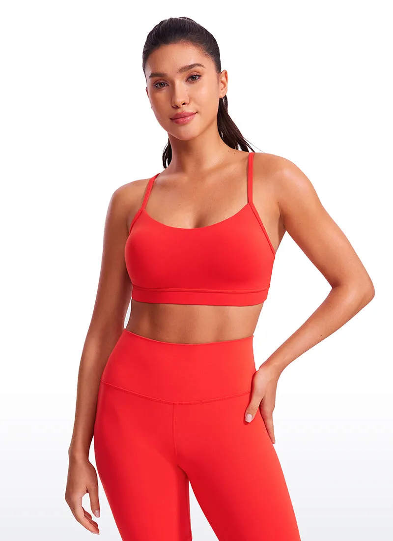 Butterluxe Y Back Spaghetti Thin Strap Bra sold by CRZ Yoga product image thumbnail 2