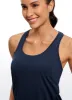 Pima Cotton Hip Length Racerback Tank sold by CRZ Yoga