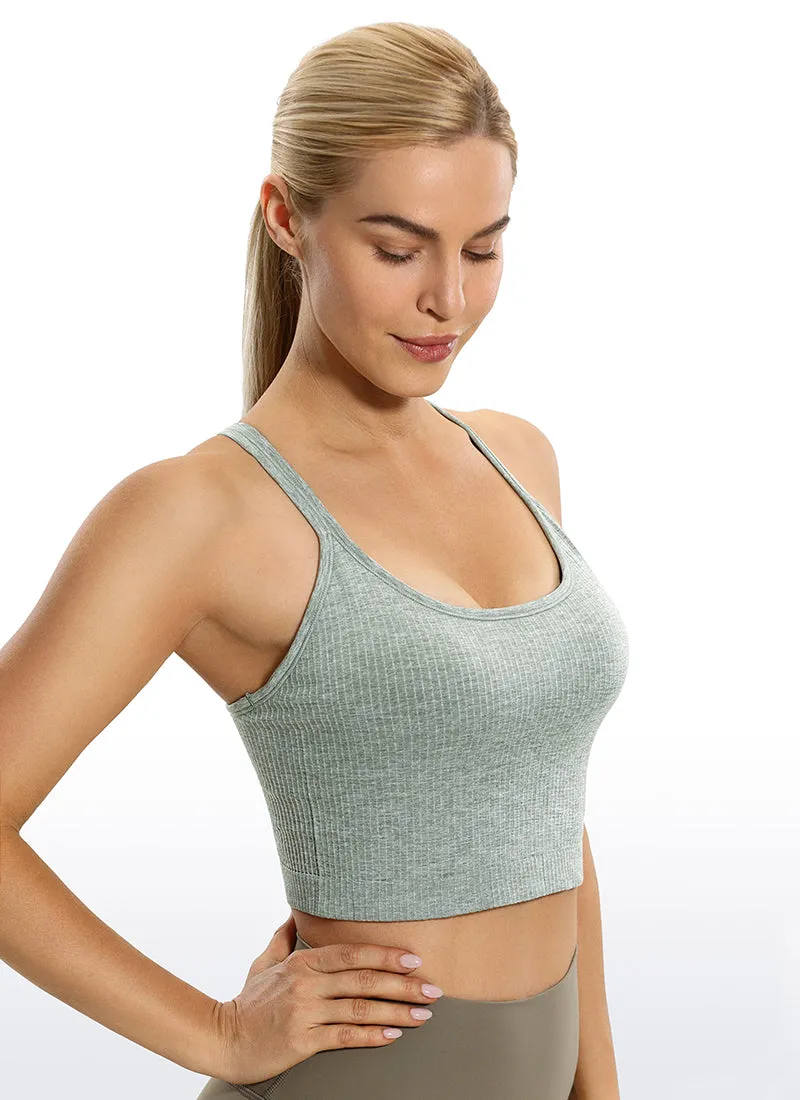 Seamless Longline Bra Y-back sold by CRZ Yoga product image thumbnail 4