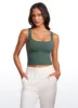 Butterluxe Double Lined Square Neck Tank Tops sold by CRZ Yoga