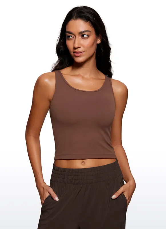 Butterluxe Double Lined Scoop Neck Tank sold by CRZ Yoga