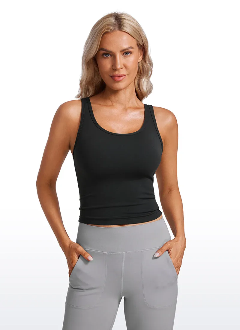 Butterluxe Double Lined Scoop Neck Tank sold by CRZ Yoga product image thumbnail 5
