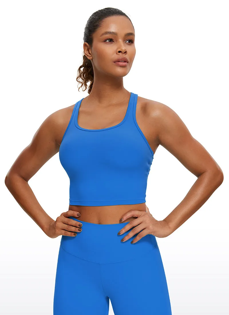 Butterluxe Racerback Built in Bra Tank sold by CRZ Yoga product image thumbnail 4