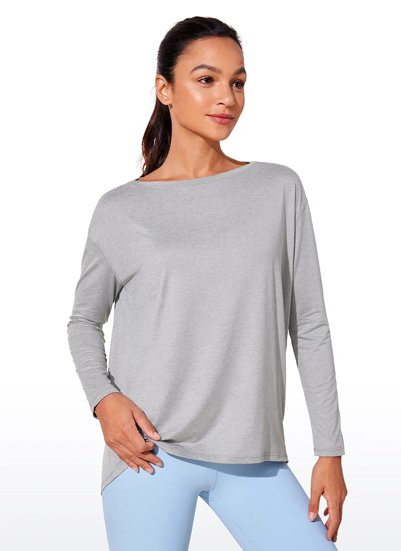 UPF 50+ Lightweight Long Sleeve Shirts Quick Dry sold by CRZ Yoga
