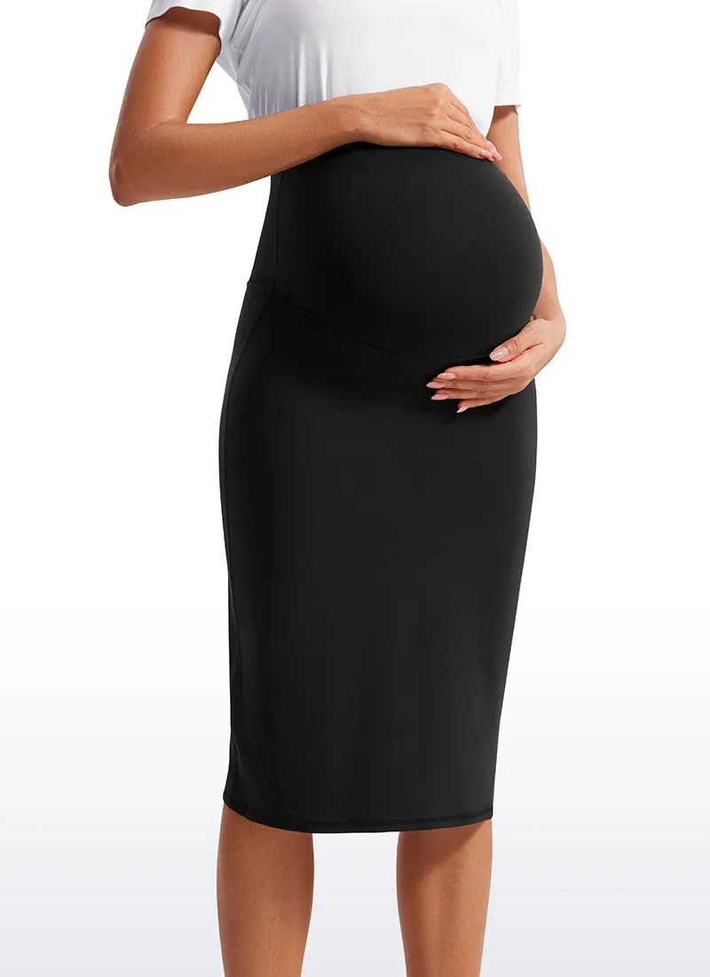 Butterluxe Maternity Midi Skirts sold by CRZ Yoga