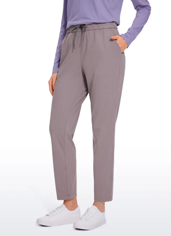 Stretch Drawstring 7/8 Pants with Pockets 27'' sold by CRZ Yoga