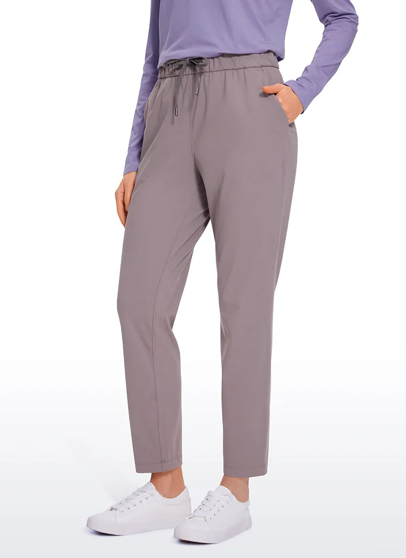 Stretch Drawstring 7/8 Pants with Pockets 27'' sold by CRZ Yoga