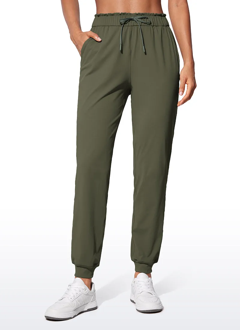 Stretch High Waisted Pockets Joggers 28" sold by CRZ Yoga
