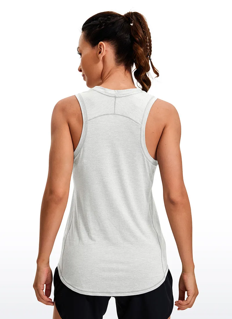 Ultralight Hip Length Racerback Tank sold by CRZ Yoga product image thumbnail 2