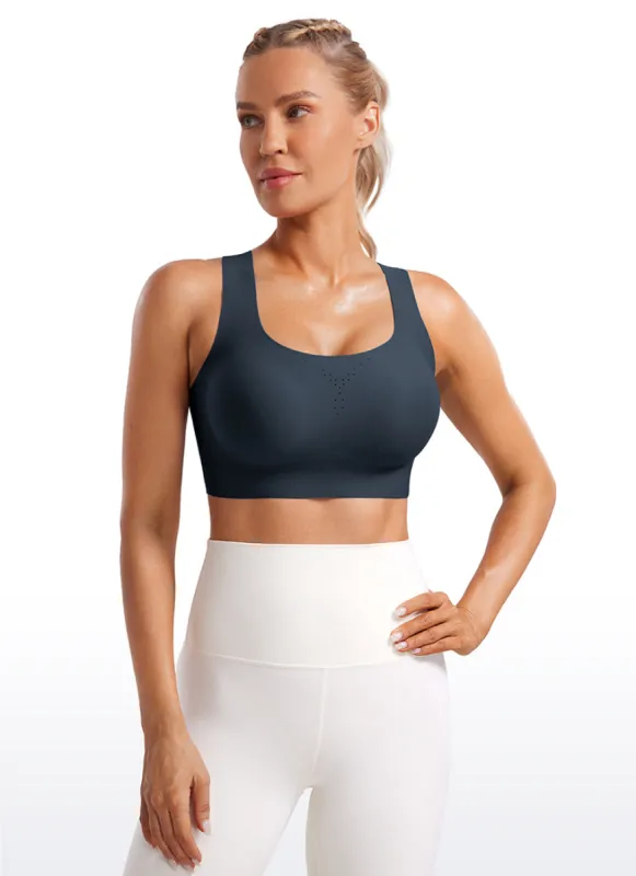 Flex Sculpt Racerback U Neck Sports Bra sold by CRZ Yoga